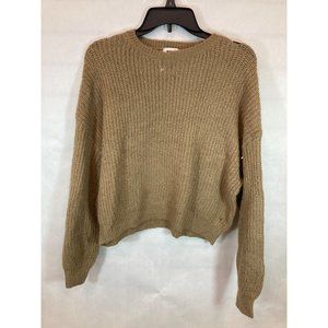 Women's Beige Extra Large Fashion Sweater - Stylish & Versatile Shirt for Casual